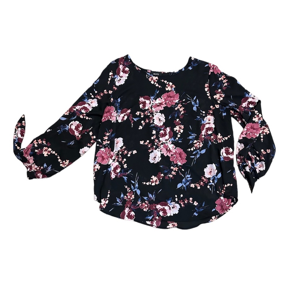 Plus Size Floral Blouse